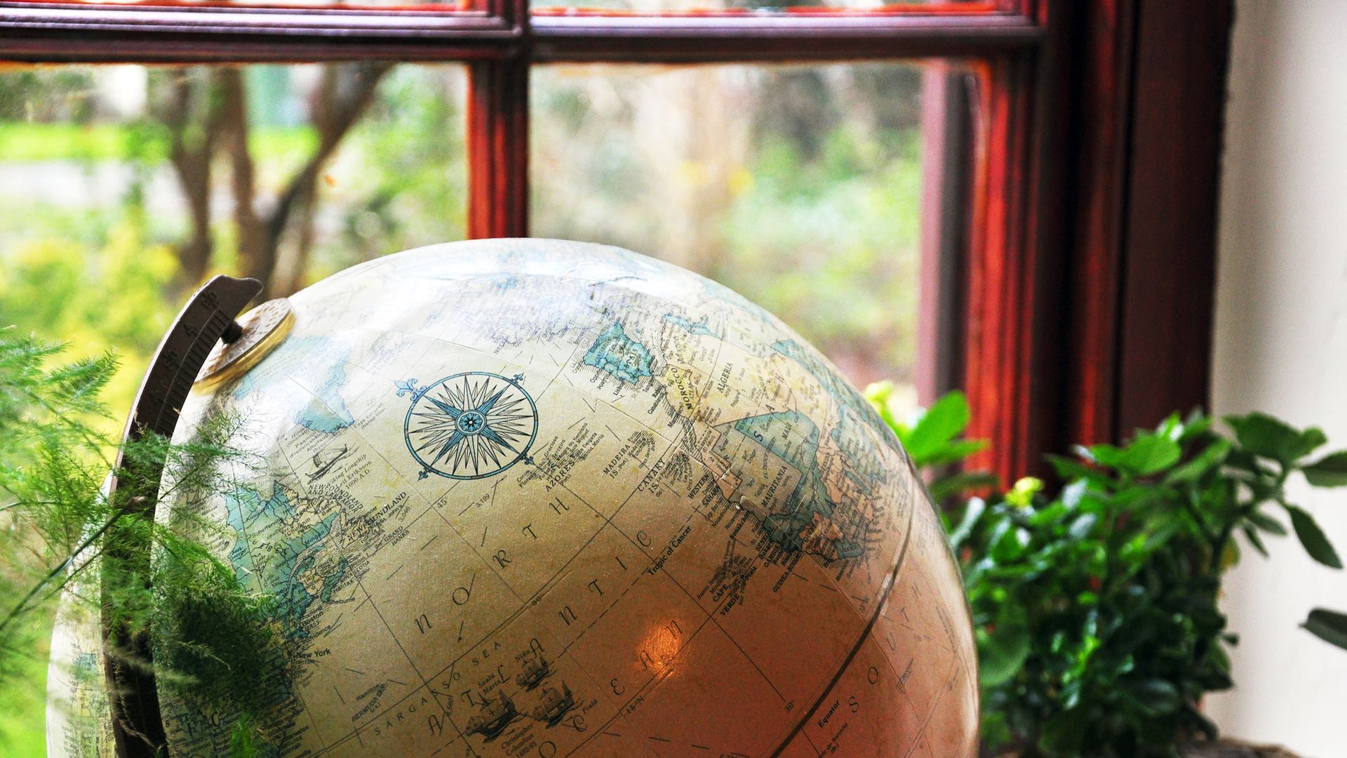 Wanderlust starts with a globe. Yulia Bogomolova/Shutterstock.com